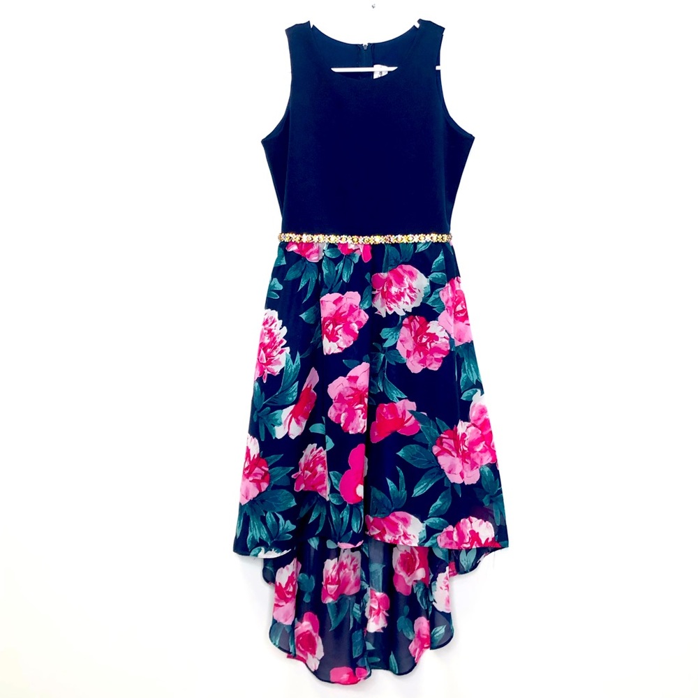 Rare Editions Maxi Floral Dress